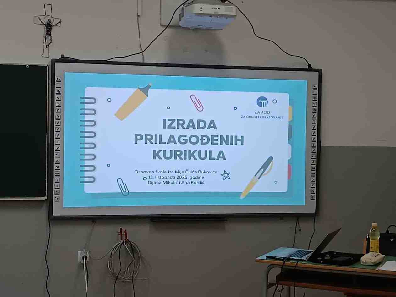 Održana radionica "Prilagodba kurikula za učenike s teškoćama"